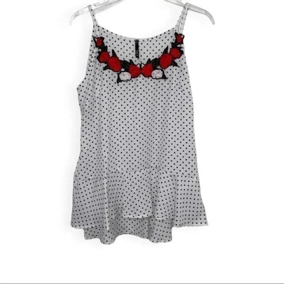 Polkadot Floral Top - Picture 3 of 8